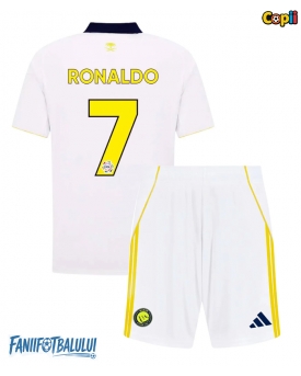 Al-Nassr Cristiano Ronaldo #7 Echipament de Fotbal Replică 2025-26 Copii Treilea (+ Șorturi)